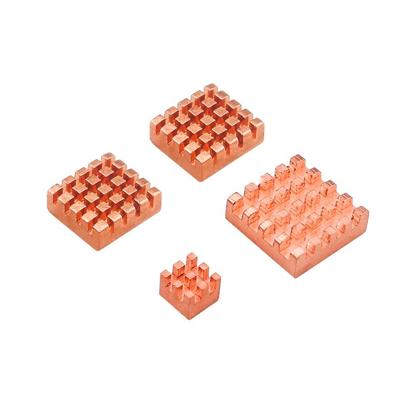 Orange Pi 3 LTS Pure Copper Heatsink 4-Piece Set with Thermal Paste Heatsink