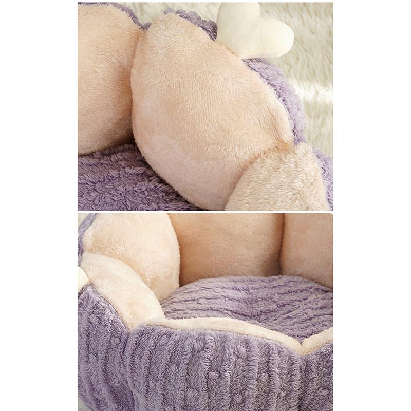 Cactus Cat Bed Soft Pet Bed Warm Dog Bed Thermal Insulation Four Seasons Pet House Plush Pet Nest Cactus Shape Pet Mat Machine Washable