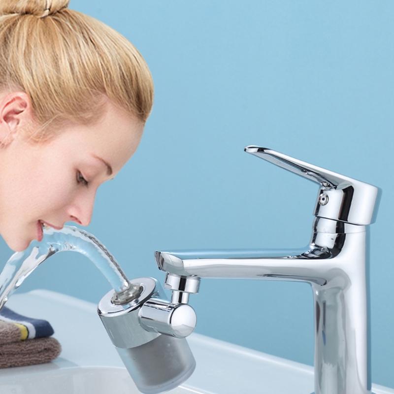 360 Whirling Spatter Complimentary Faucet Water Filter Permanent ABS Bronze Plan For Kitchen Sink Efficient Cleaning And Quick Tool Complimentary