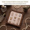 Square Vintage Jewelry Display Rack European-style Earrings Showcase  Table Display