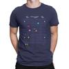Koszulki męskie Bawełniane Vintage Koszulka z okrągłym dekoltem T-shirt Krótki rękaw Odzież Drukowana