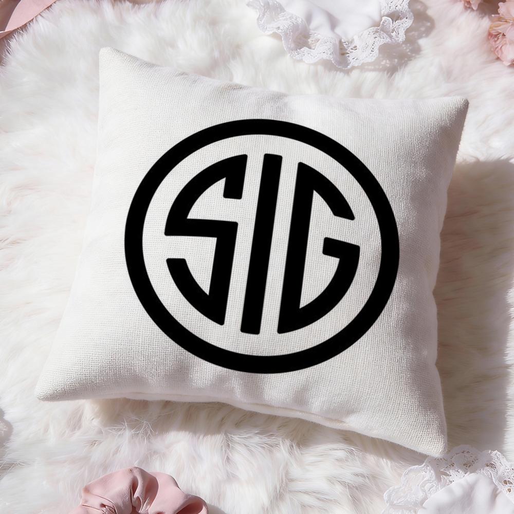 

Brand S-Sig SauerS Cushion Cover Premium Comfort Reversible Pillow Cove -Two in One Design for Any Room & Car Interior 30cmx30cm