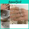 Elegant Minimalist Korean Designed Open Adjustable Ring For Women In Chic Shell Pig Nose Style