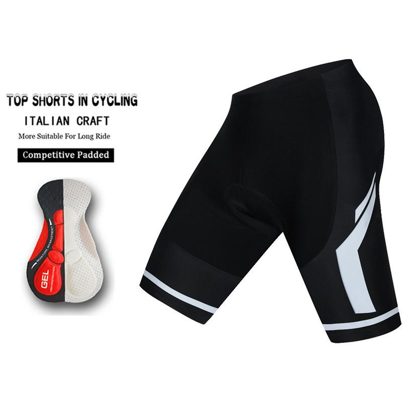 Cross-border Summer New Cycling Pants Cycling Clothes Shorts Men's and Women's Road Cycling Clothes High Elastic Silicone Seat Cushion