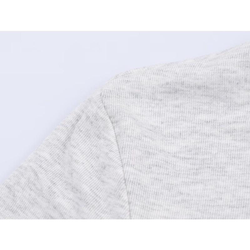 European & American Style Double-Layer Color Block Long-Sleeve T-shirt - Autumn/Winter 2025