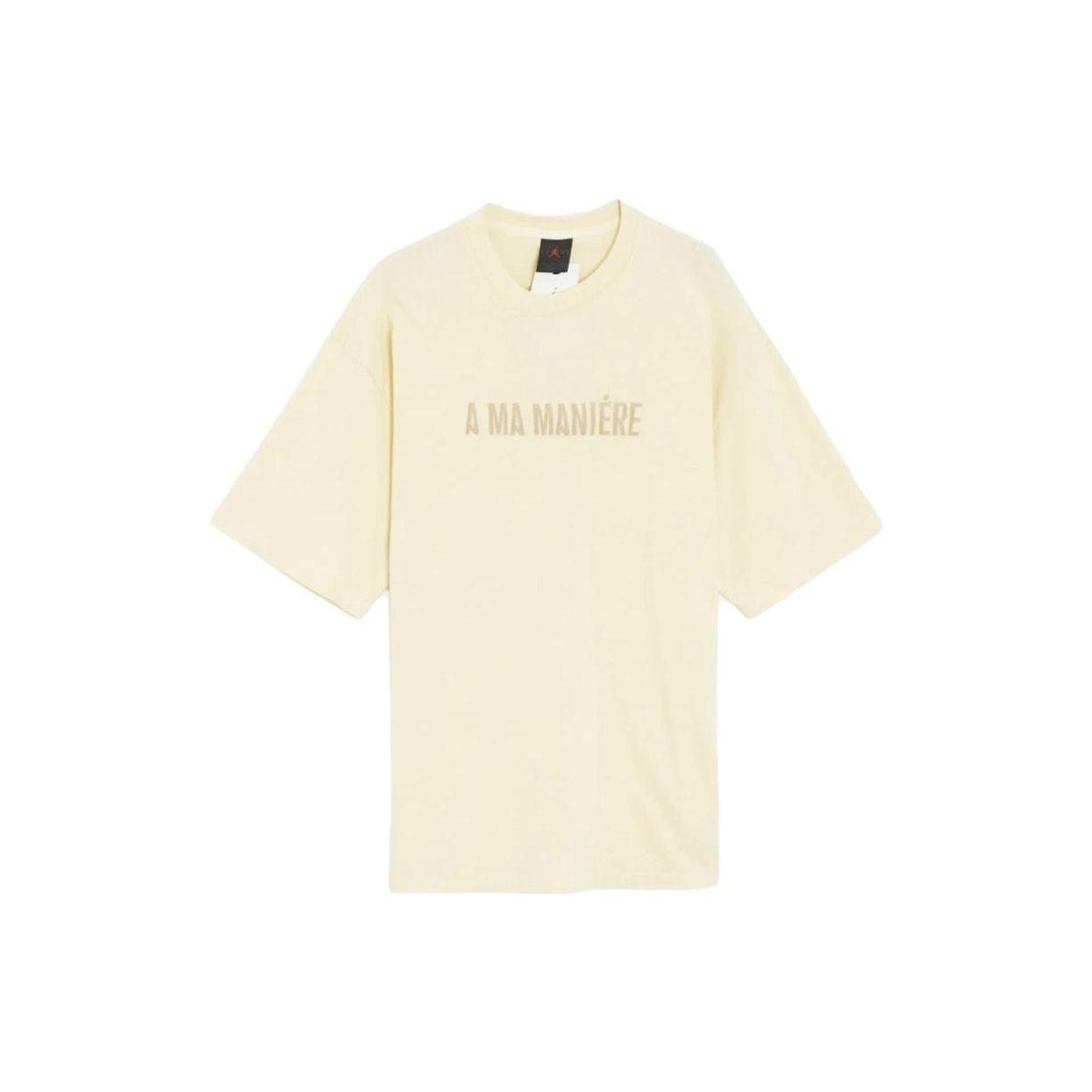 

Новая футболка JORDAN X A Ma Maniere с коротким рукавом, азиатский размер DV7469-104 XS