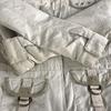 Tommy Hilfiger Hilfiger Denim Abnehmbare Kapuze Gepolsterte Militärjacke Damen M Beige(GEBRAUCHT)