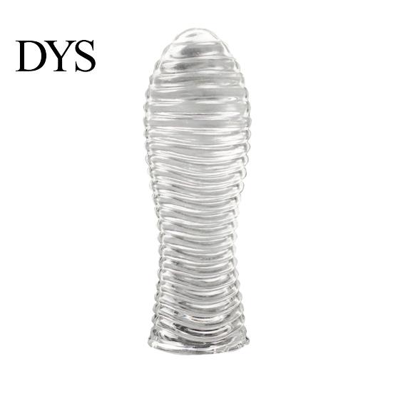 Penis Sleeve Sex Toy Clear Reusable Condom Extension Increase Delay Ejaculation Male for Home