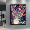 5D Diamond Painting Colorful Animal Deer DIY Diamond Embroidery Rhinestone Home Decoration