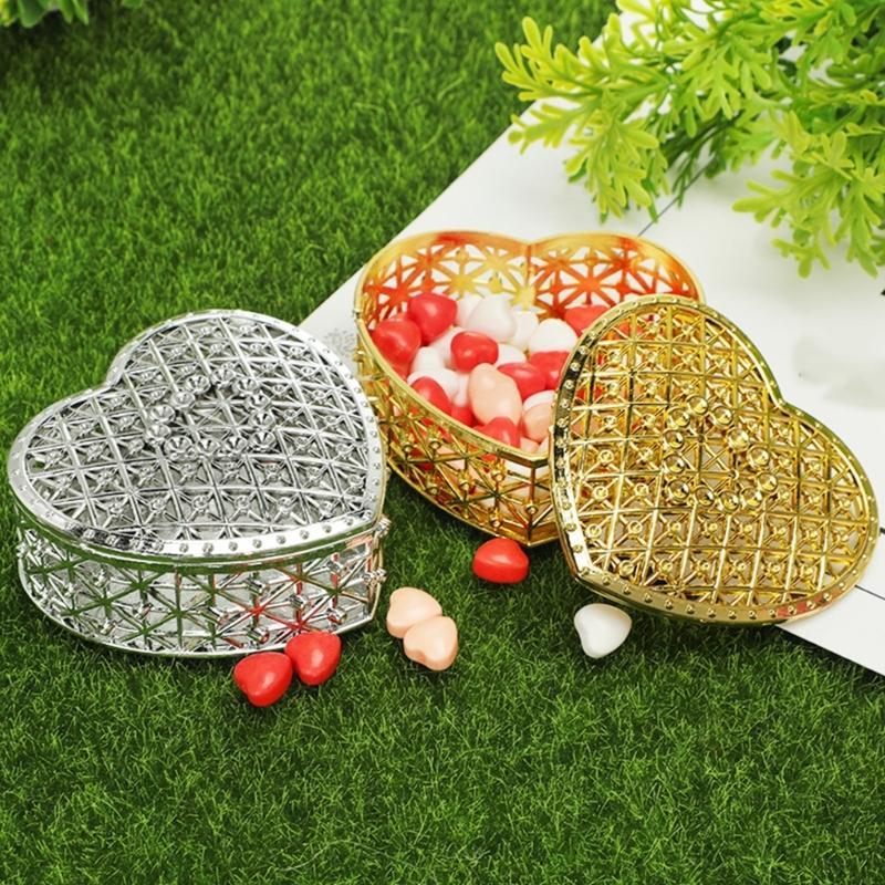 Süßigkeitenhalter Dekorative Plastik-Herzform Leckerli-Box Ideal für Hochzeitsgeschenke Geburtstagsfeiern Und Weihnachtsgeschenke