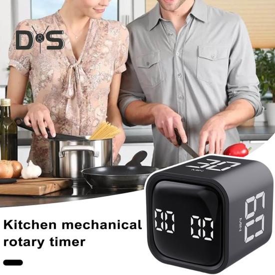 

Производительность Кубический таймер Датчик силы тяжести Переворачивающийся светодиодный дисплей 4 предустановленных времени Двойные режимы Управление временем Обратный отсчет Приготовление пищи Студенческое обучение Мини-цифровой