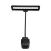 Portable Flexible 9 LEDs Clip On Music Stand Light Bedroom Reading Desk Lamp