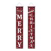 Christmas Nutcracker Couplets Door Curtain Flags | Festive Porch Decor