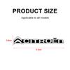 Car Audio Decorate 3D Aluminum Badge Emblem 3D Sticker For Citroen C1 C2 C3 C4 C5 C6 C8 C4L DS3 DS4 DS5 LS DS6 Grand Picasso