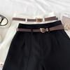 Chic Women's High-Waisted Wide-Leg Belted Shorts - Summer 2025 Arrival