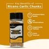 Ricano | Onion Powder, Garlic Powder, Garlic Chunks Combo | Spice Combo Pack | Dehydrated Veggies | Strong Flavor Boost | Quick Cooking Helper