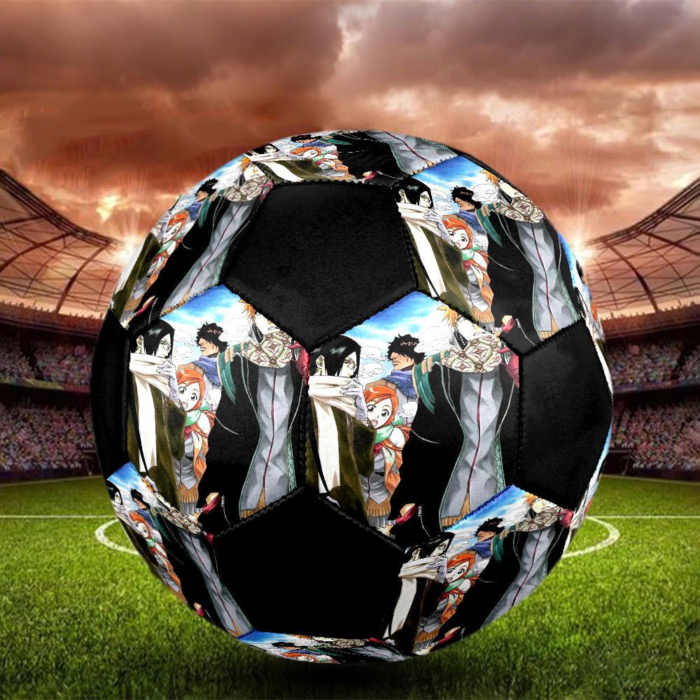 Pallone da Calcio Colorato Cucito a Macchina PVC Misura 5 Pronto per Allenamento di Squadra e Competizione Resistente Alto Rimbalzo Raffreddamento Regalo Sportivo