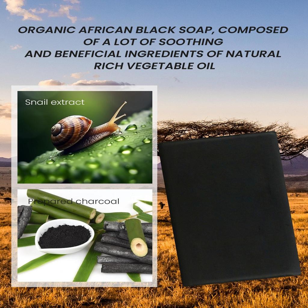 Bamboo Charcoal Black Soap, Handmade Soap, Bath Soap, Body Cleansing Soap.