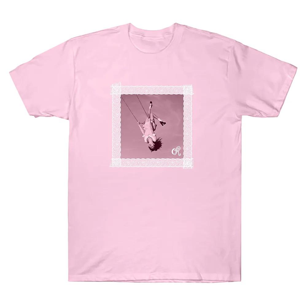 Spitzenalbumcover Übergroßes Baumwoll-T-Shirt 2026 Olivia Du scheinst ziemlich traurig für ein Mädchen zu sein, das so verliebt ist Kleidung Mode Lässiges T-Shirt Unisex