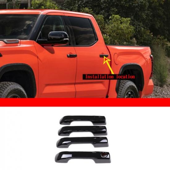 Exterior Side Door Handle Tailgate Cover Trim Fit For Toyota Tundra -2024