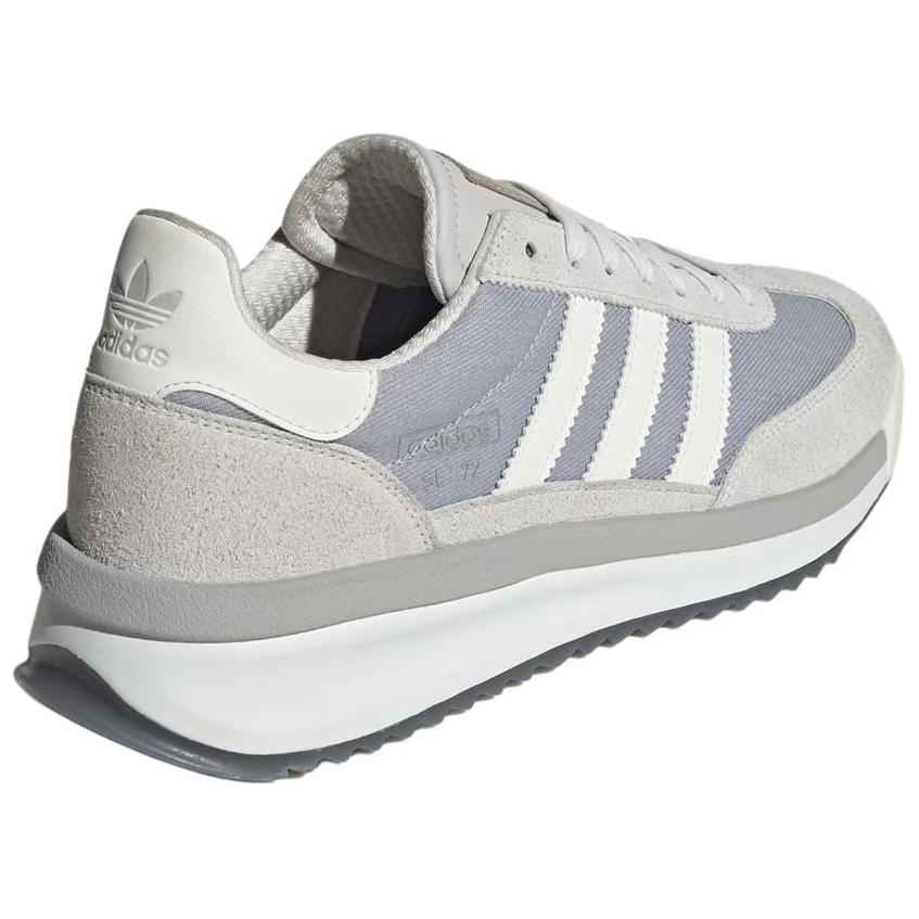 Adidas SL72 RTN Halo Silver Denim Unisex Sneakers Grey Cloud-White Grey-One JI2505