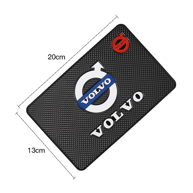 Car Dashboard Non Slip Grip Sticky Pad Silicone Mat Silicone For Volvo EX30 XC60 XC40 V60 V40 XC90 XC70 V50 S60 V70 S90 Olestar vv1