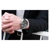 Casio EDIFICE Creative Earth Voděodolný Křemenný Strojek Nerezový Pásek Japonské a Korejské Hodinky Pánské Hodinky Černý Ciferník EFR-303D-1AVUPR