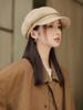 Autumn hat female alphabet octagonal hat retro newsboy hat casual cap