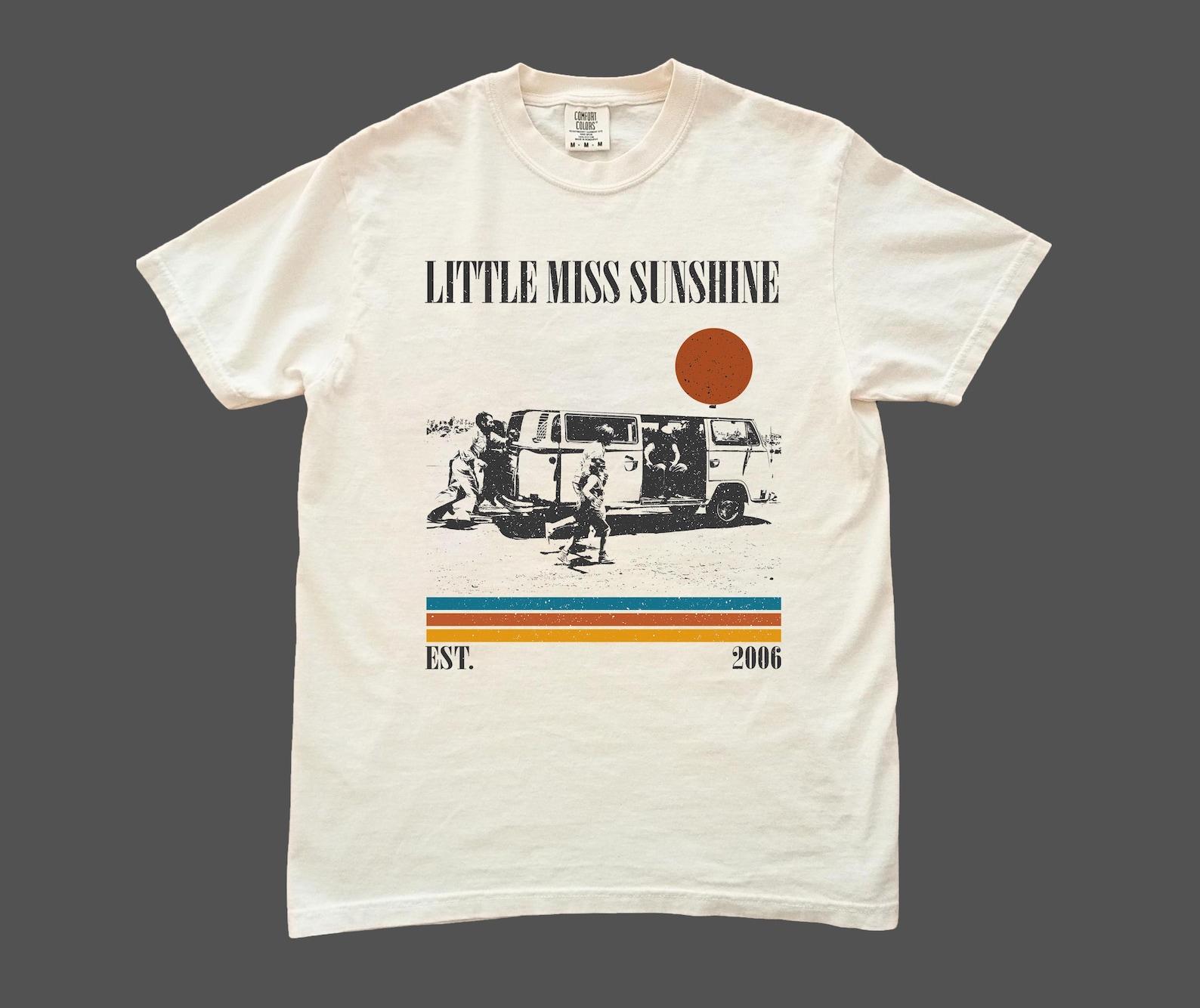 Little Miss Sunshine Movie Shirt - Comfort Colors Vintage Tee L