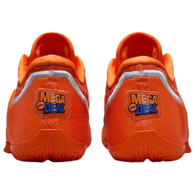 Nike Lebron 23 Slip Resistant Abrasion Resistant Basketball Shoes Unisex Safety Orange IV5648-800