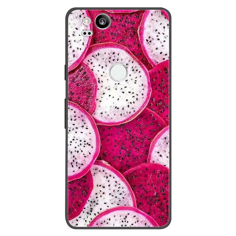 For Google Pixel 2 Case Soft Black Silicone Bumper Butterfly Phone Cover for Googe Pixel2 2XL Pixel2XL 2 Cases Fundas Coque