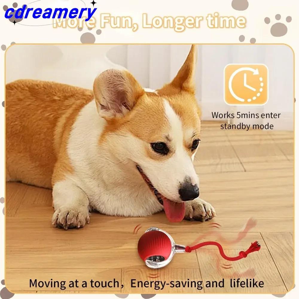 CDY Dog Toys Balls, Motion Activate Fast Rolling On Carpet Toys, Interactive Dog Smart Toy, Interactive Interactive Self Moving