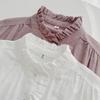 Women's Summer Lace Blouses – Elegant, Loose-Fit, Long-Sleeve Tops In Plus Sizes