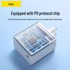 PISEN 20W PD Fast Charger - Safe, Foldable, Compact, Portable Travel Charging Set for Apple Devices
