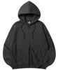 Another Archive Relax 2-Way Oversized Zip-Up Hoodie_White Melange