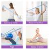 Elastic Yoga Resistance Band Stretching Belt for Pilates Dance Fitness Sport Exercise Multi Functional Pull Strap Belt for Beginners