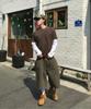 Tegseu Tx409 Bermuda Denim Shorts (Khaki)