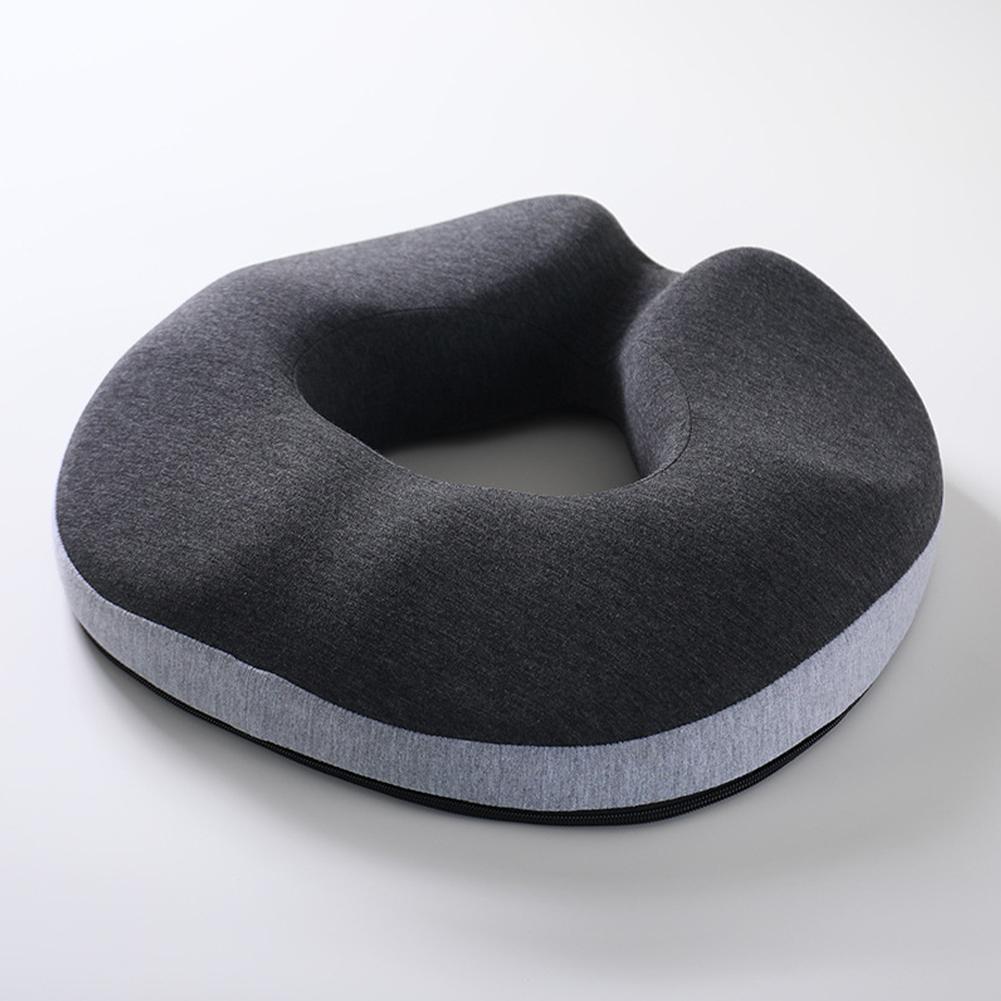Memory Cotton Hemorrhoid Pad Office Cushion Sitting No Collapsing Summer Breathable Chair Fart Pad Beautiful Buttocks Coccyx Cushion