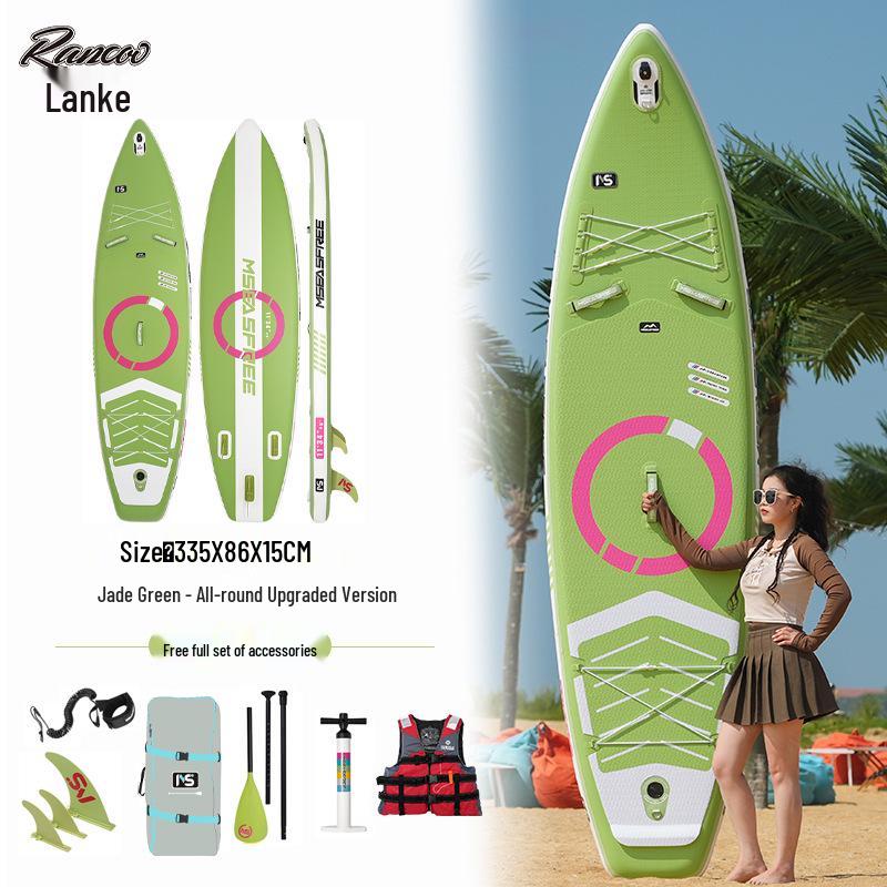 Lanko Inflatable Paddle Board - Universal PVC SUP for Surfing & Paddling