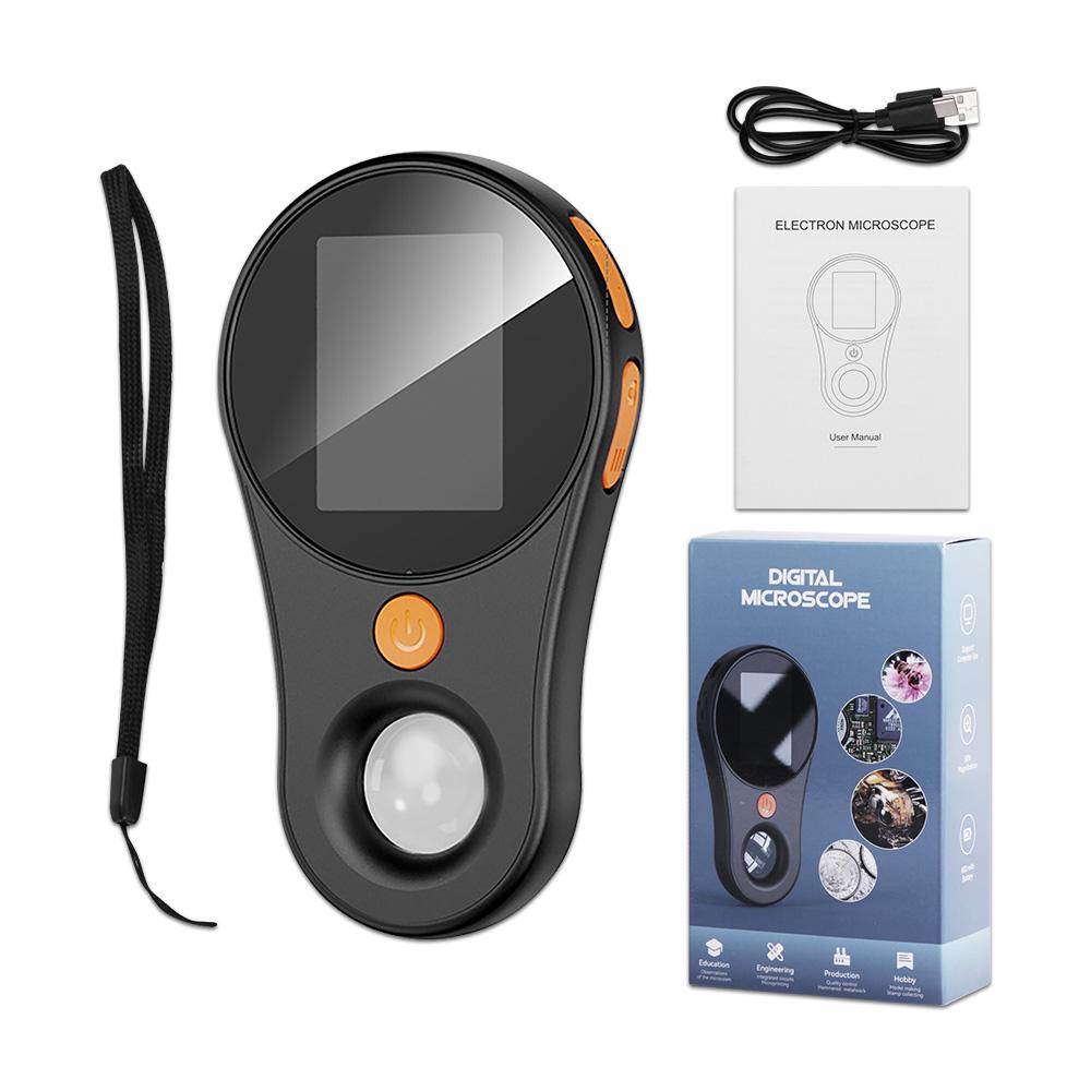 16MP Camera Handheld Dermatoscope, 500X Magnification Skin & Scalp Analyzer for Scalp/Hair Trichomes Facial Skin Dermatoscope