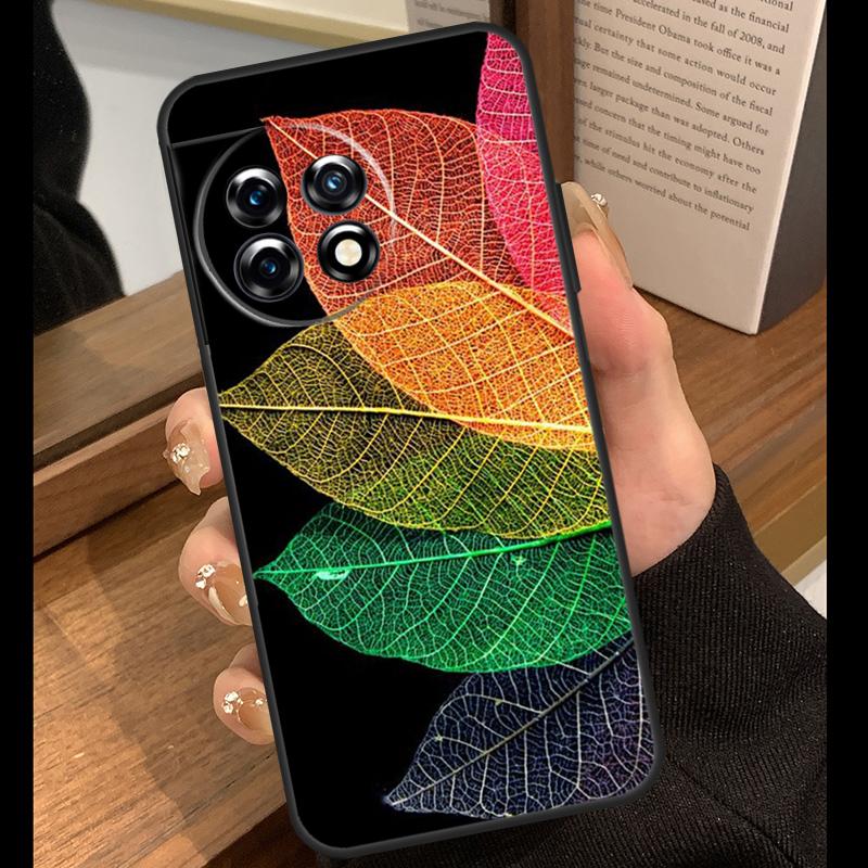 Colorful Leaves Case For OnePlus 15R 13R 13T 12R 15 13 12 11 10 Pro 10T Nord CE 3 4 Lite N20 N30 Nord 5 Cover