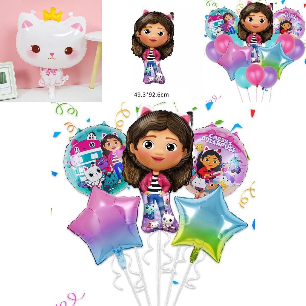 Animal Cat Balloon Birthday Party Supplies Gabby's Dollhouse