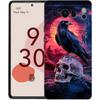 Phone Case Cover for Google Pixel 10 9 8 7 6 7A 6A Pro Shockproof Soft TPU 10 9 Pro XL Shell Capas Fundas Black Raven Coque Bags