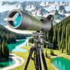 20-60x80 Outdoor Monocular Birdwatching Spyglass HD BAK4 Waterproof Telescope for Camping with Dual Focus System 80mm FMC Lens