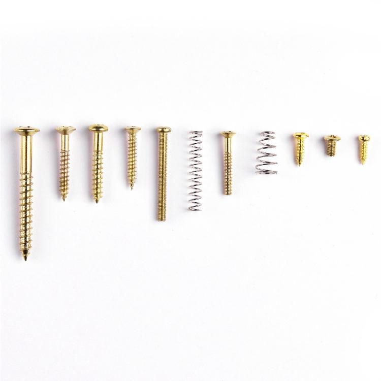 Guitar Screws Sets, Guitar Hardware Luthier Parts Kits for Neck Plate, Pickguard