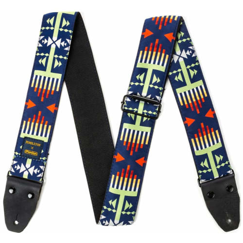 Jim Dunlop PWM09 Pendleton x Dunlop Arrow Revival Jacquard Strap, Blue