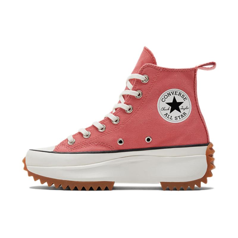 

Converse Run Star Hike Canvas Comfortable Sporty High-Top Lifestyle Casual Shoes Unisex Pink 36