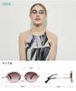 [$ole Only] Sole Only Sunglasses, Oval Rimless, Retro, UV400, Stylish, Trendy Eyewear, Easy To See Through, Suitable for Driving, Sunglasses Case