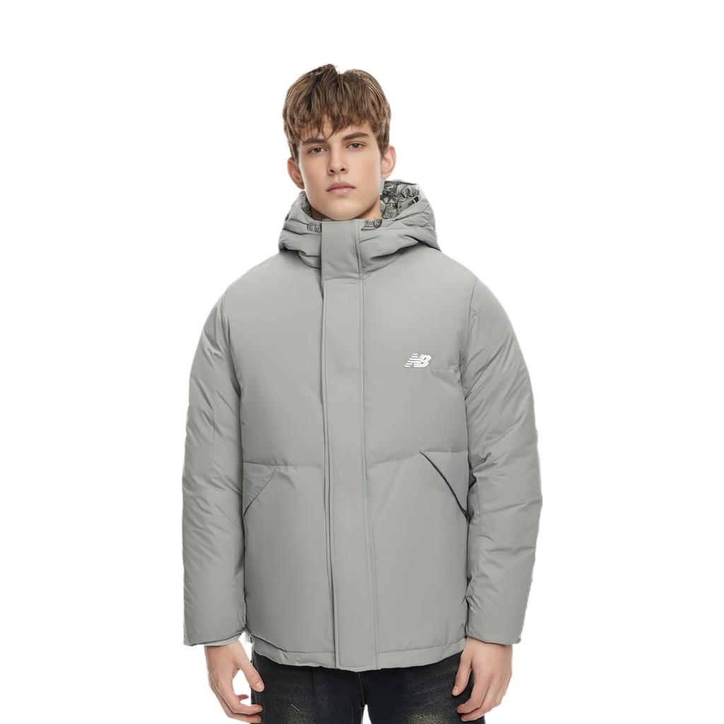 New Balance Down Jacket Men's Light Gray AMJ33322-TAG