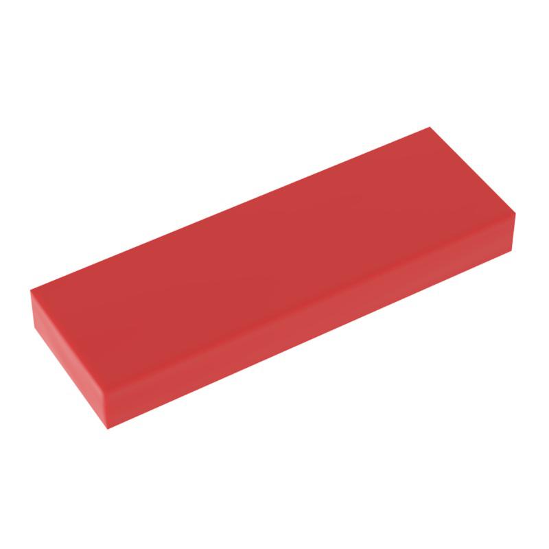 50&100&200PCS Tile 63864 DIY 1x3 Building Blocks Bricks Smooth Educational Creative Toys Children Size Compatible Famous Brand